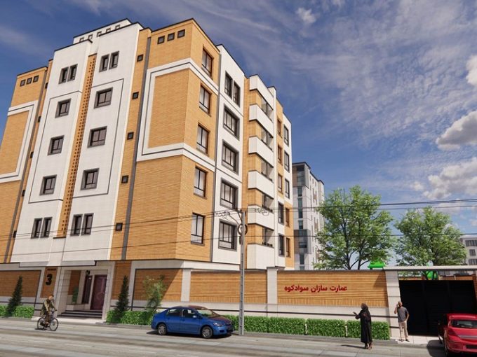 آپارتمان با تراس بزرگ در سوادکوه